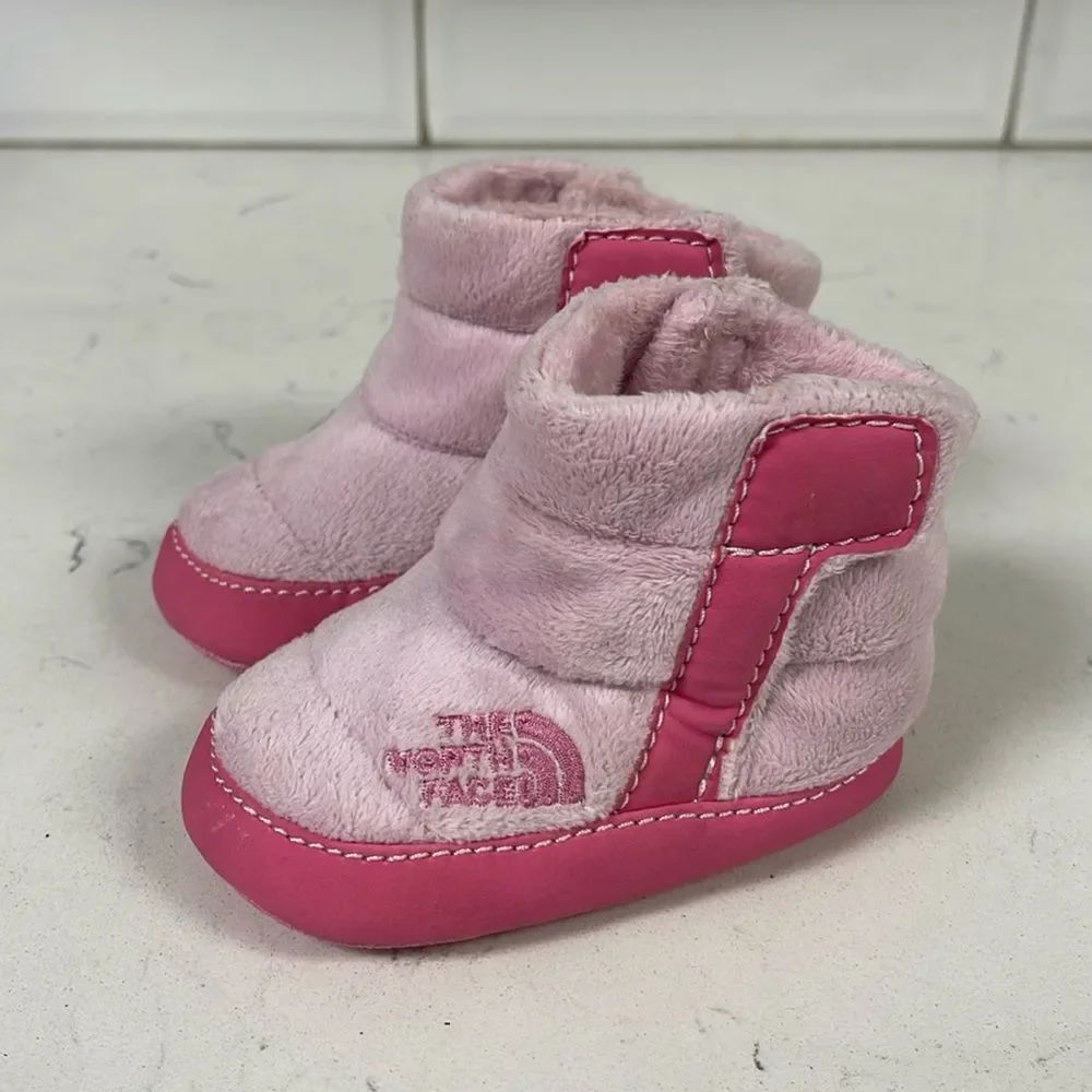 THE NORTH FACE Infant Girls' NSE Fleece Bootie Size 4